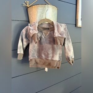 Little bipsy tie dye jogger set 3-6 months